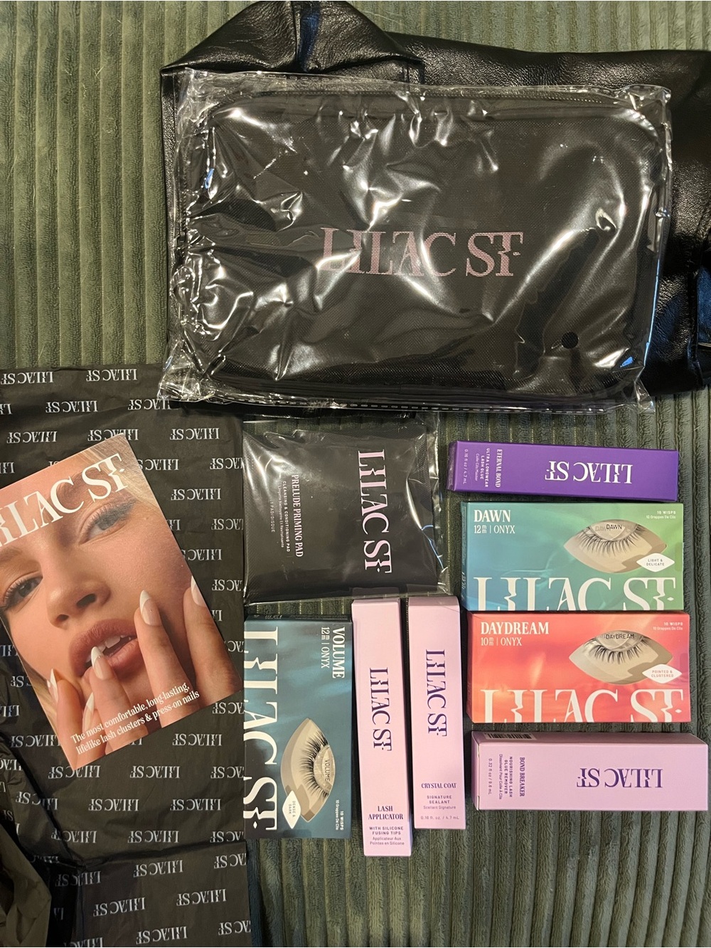 NEW Eyelash Kit bundle-Lilac St. 3 Lash Types, Glue, Remover, Travel Bag, Tote!